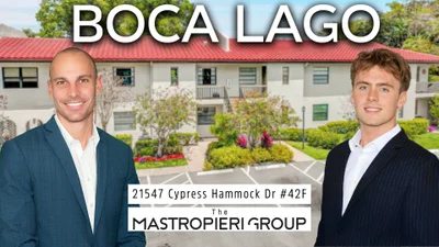 Boca Lago Boca Raton Property Tour | 21547 Cypress Hammock Dr 42F